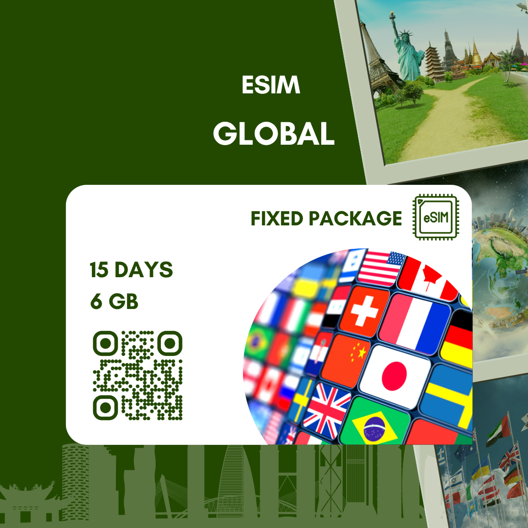eSIM toàn cầu Orange World, bao gồm Ai Cập - Không Hoàn