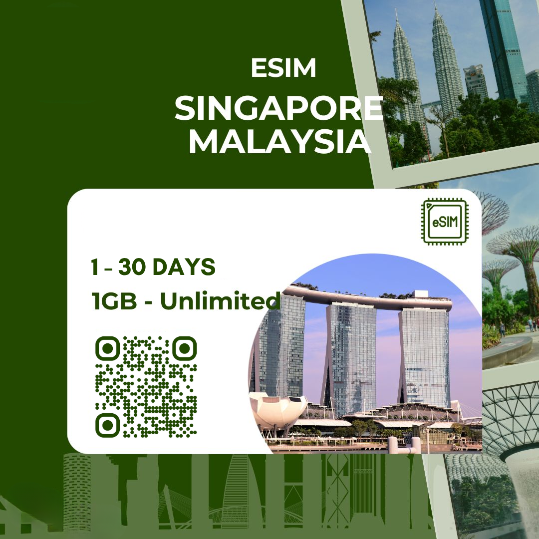 eSIM Singapore Malaysia chỉ có data