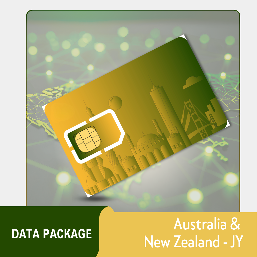 Gói data Úc Newzealand JY - chỉ có data