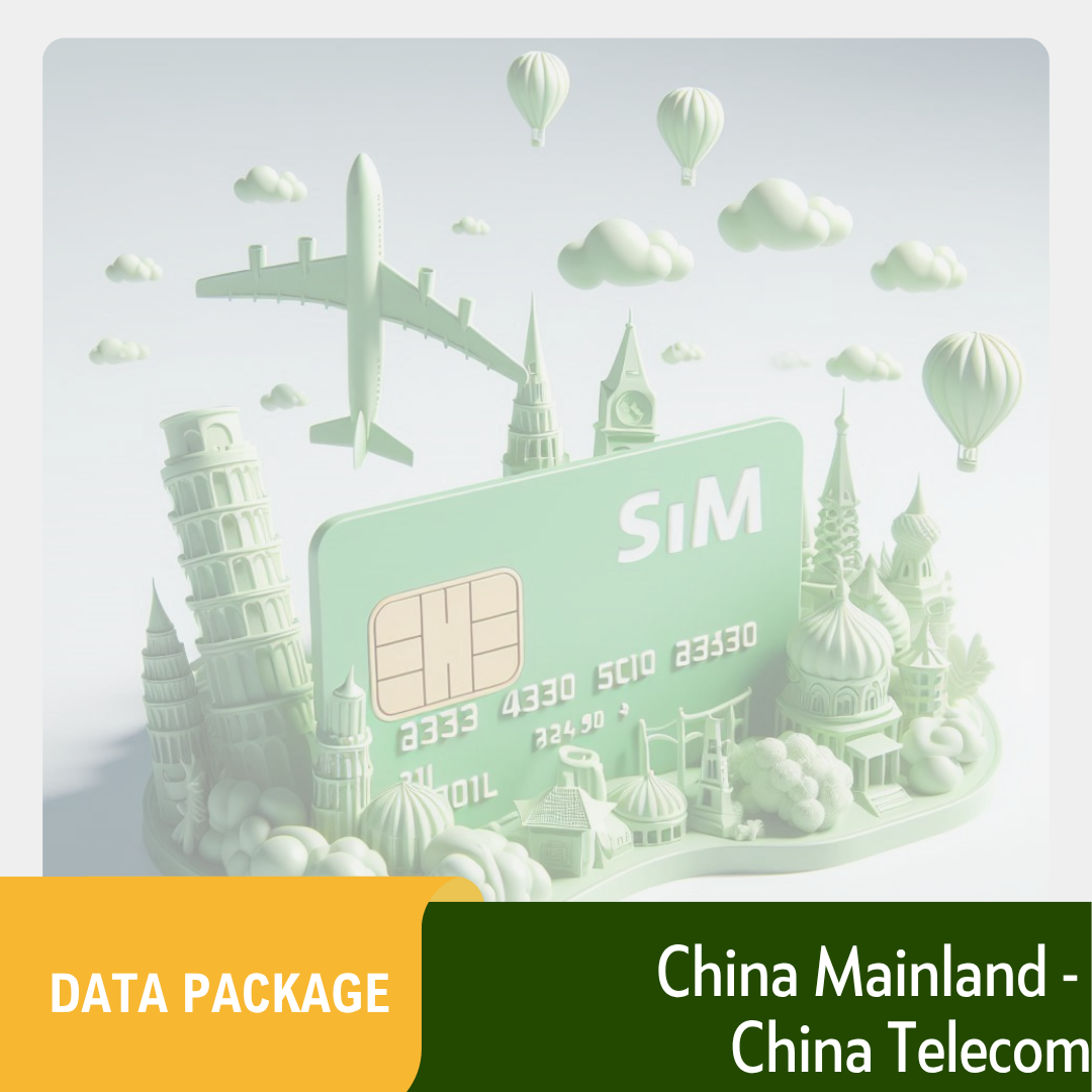 Gói data Trung Quốc (China Telecom) - chỉ có data