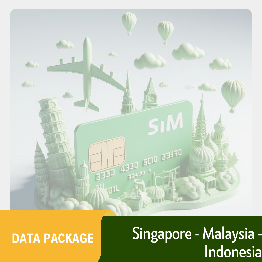 Gói data Singapore Malaysia Indonesia - chỉ có data