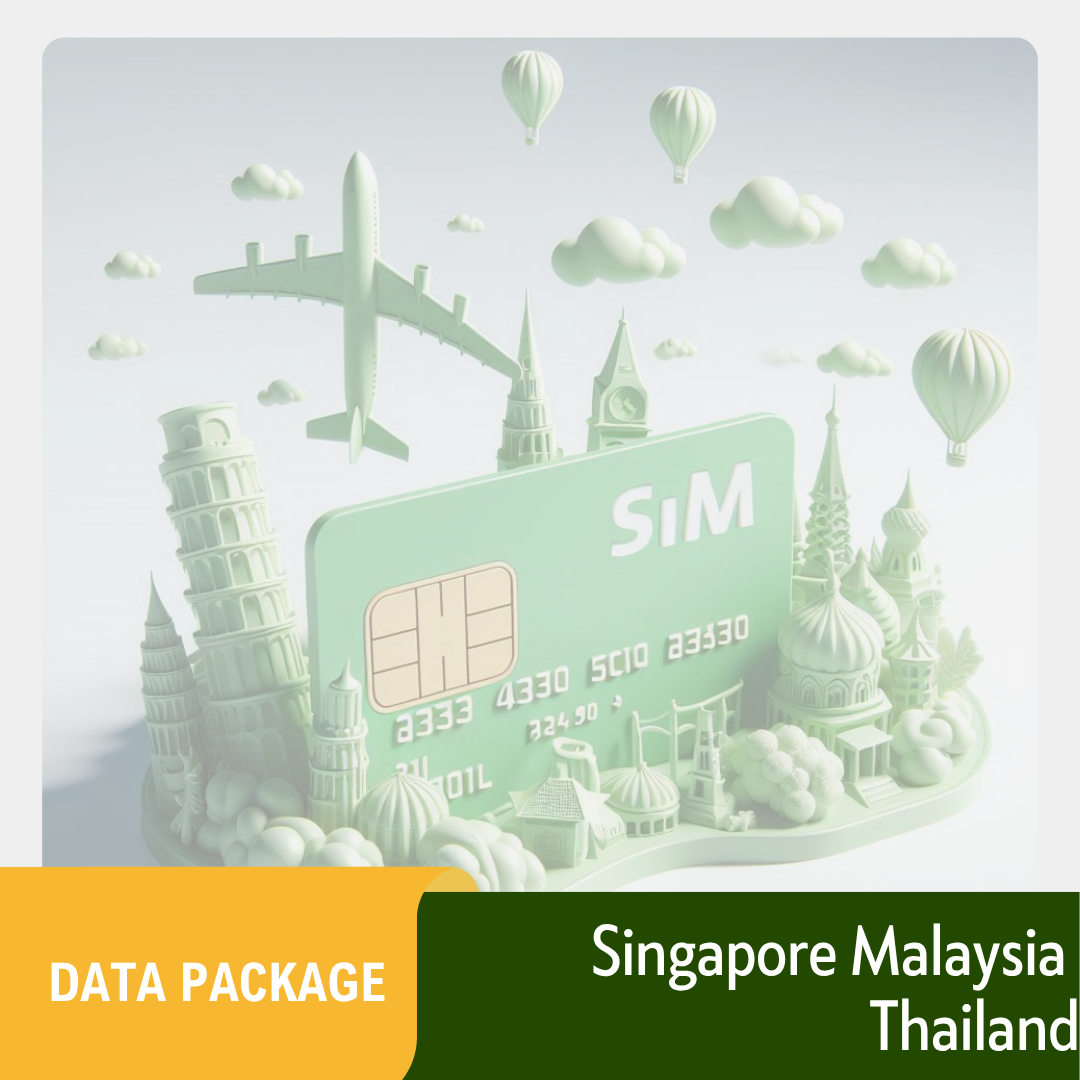 Gói data Singapore Malaysia Thailand (3HK) - chỉ có data