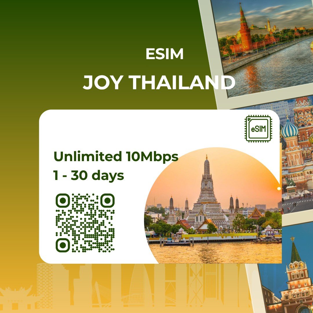 eSIM Thái Lan JY - chỉ có data